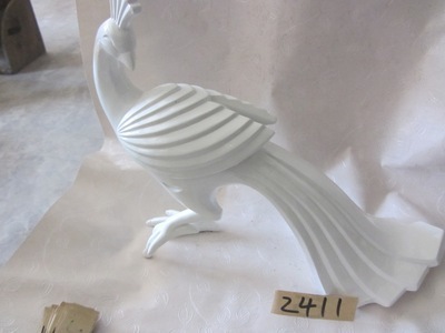 树脂陶瓷工艺品动物（长尾孔雀）白色 德化县印艺印刷有限责任公司产品导览